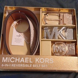 Michael Kors gift belt set